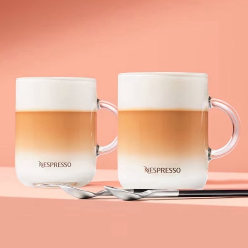Tempered Glass Nespresso Mugs